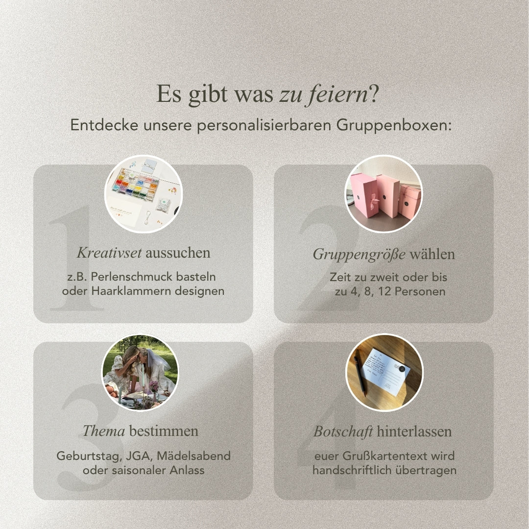 Haarklammern Designen Erlebnisgeschenk - the diyary