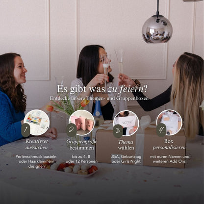 Haarklammern Designen Erlebnisgeschenk