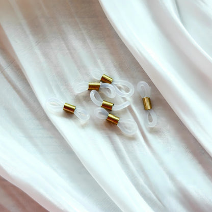 6 Gummischlaufen für DIY Sonnenbrillenketten