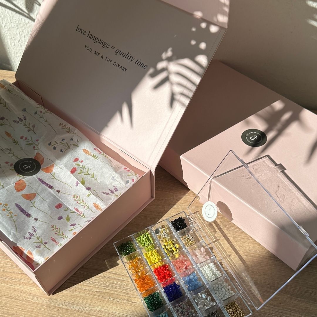 Perlenbastelset Erlebnisgeschenk - the diyary