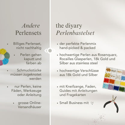 Perlenbastelset Erlebnisgeschenk - the diyary