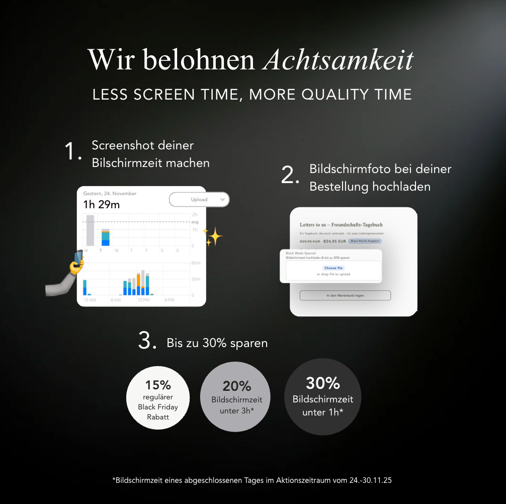 Letters to us – Freundschafts-Tagebuch