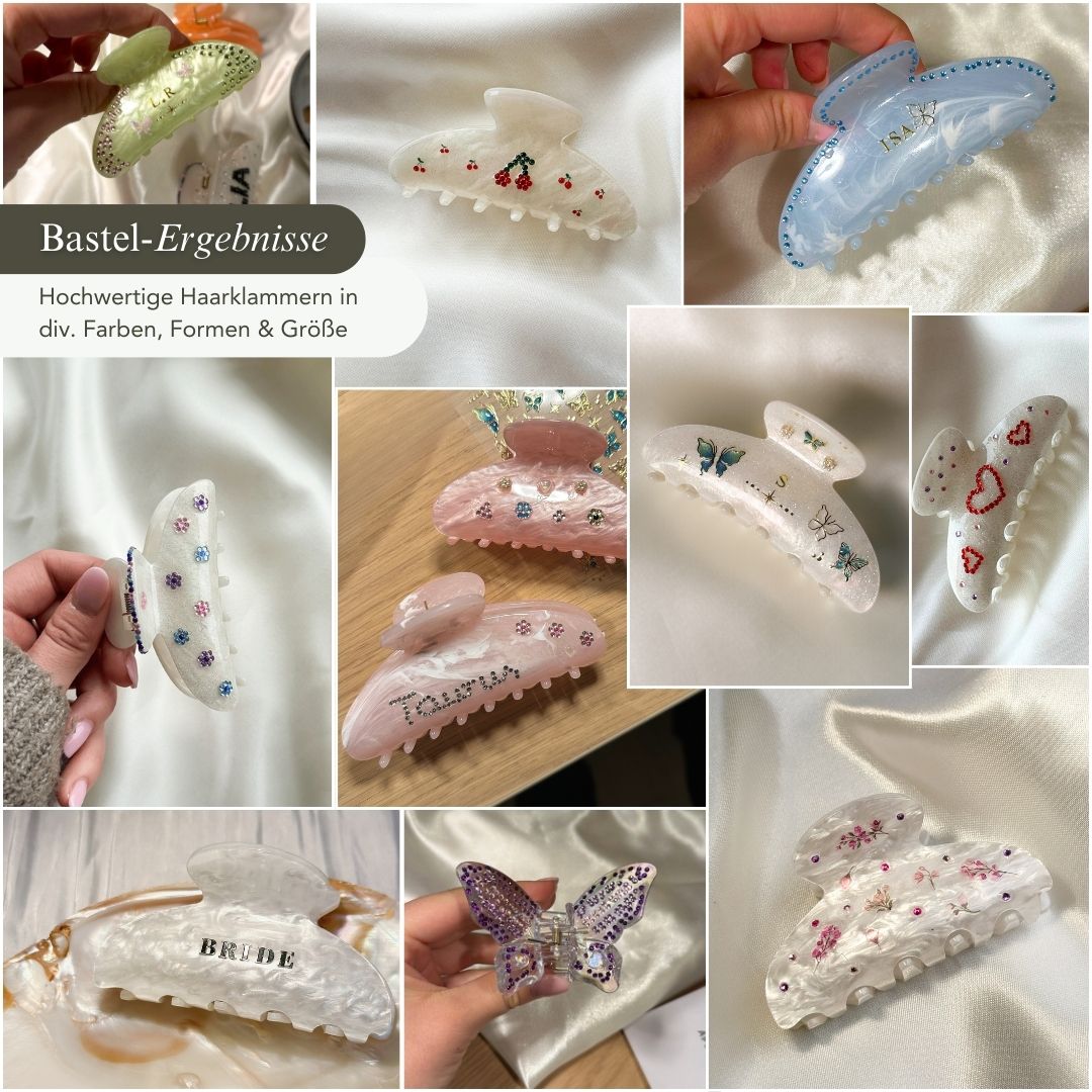 Haarklammern Designen Erlebnisgeschenk